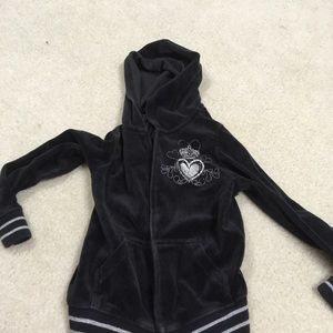 Children’s Place Princess Rock Zip-up hoodie 7/8